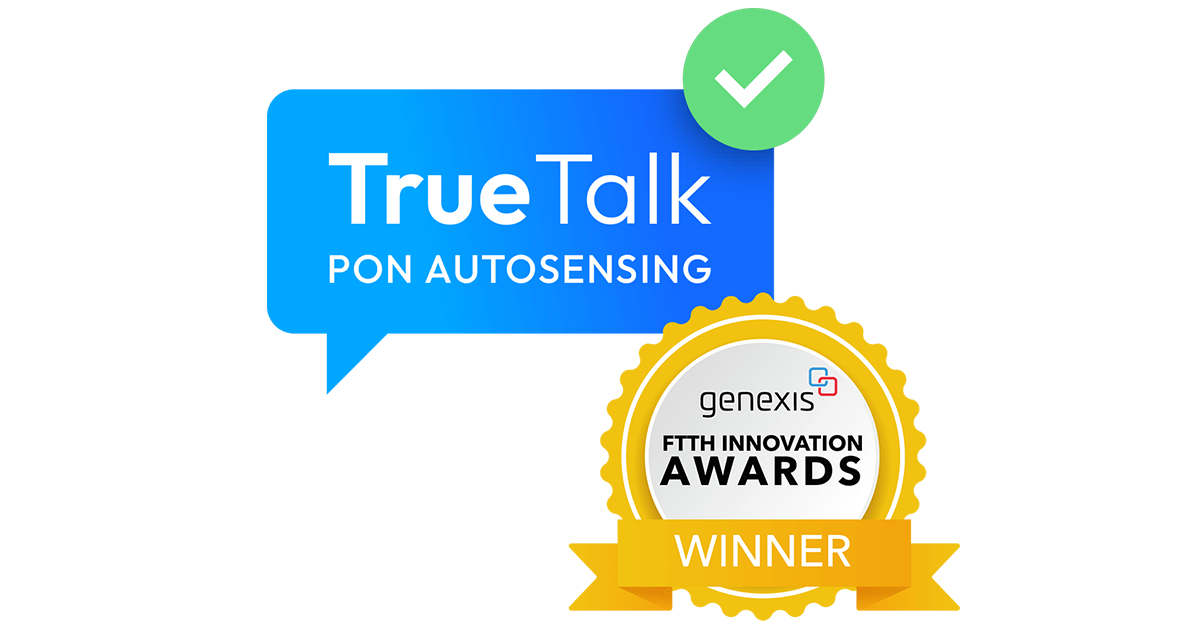 TrueTalk logo and FTTH Awards logo