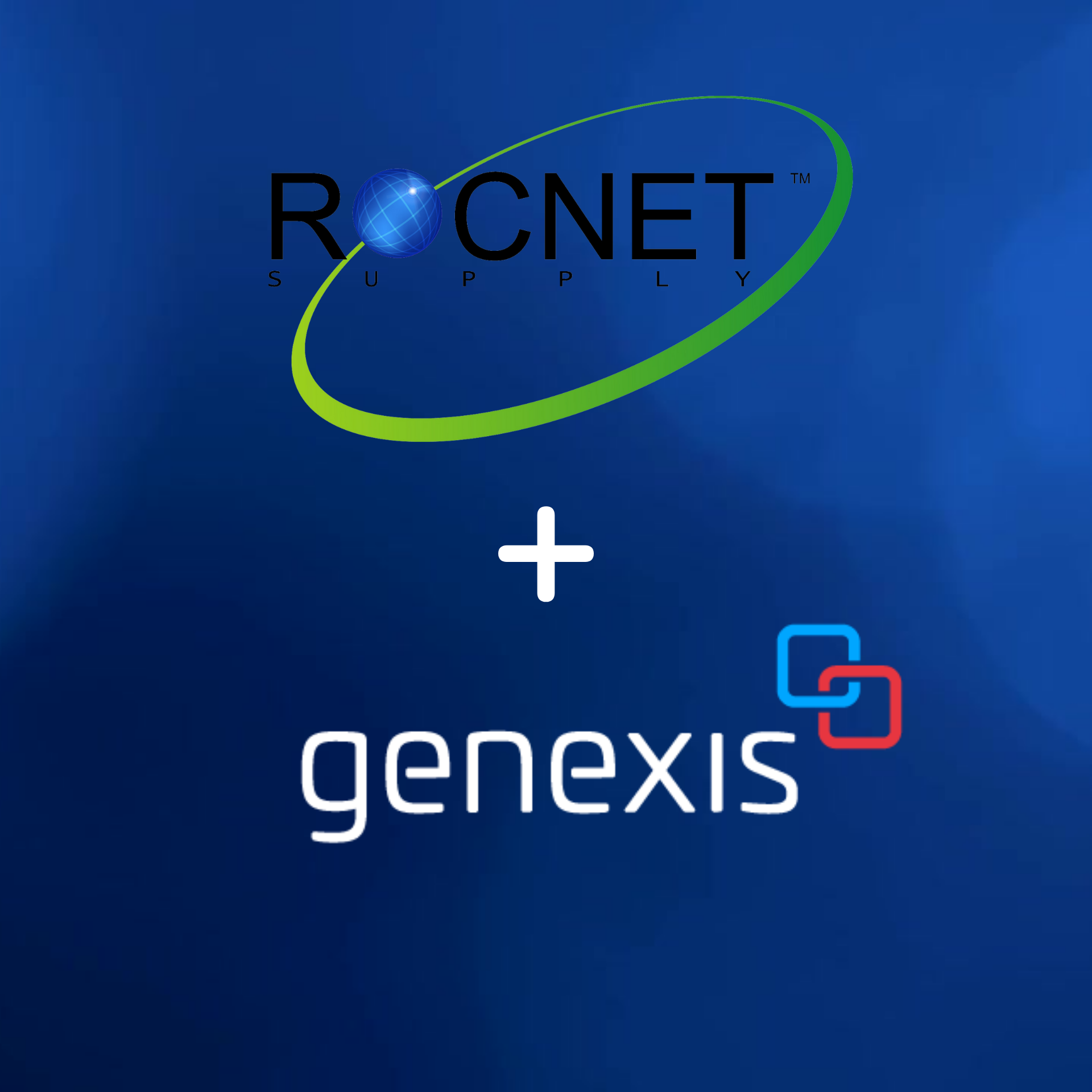 image of rocnet supply and genexis logo